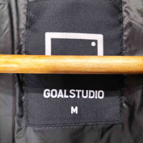 ゴールスタジオ GOAL STUDIO ダブルジップダウンジャケット メンズ JPN:M