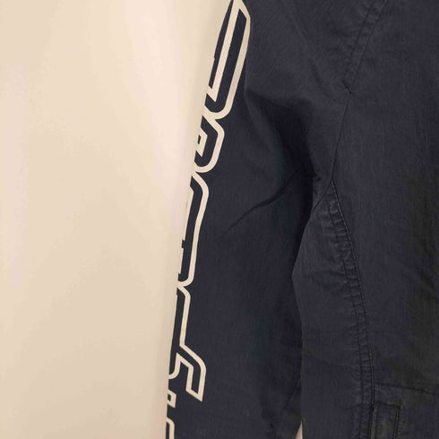 ヒステリックグラマー HYSTERIC GLAMOUR 90S 星タグ Heavy HYSTERIC スリーブプリント ハリントン ジャケット Y2K レディース