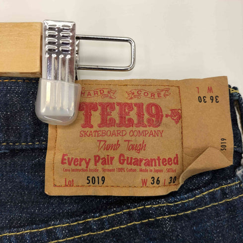 TEE19 LOT 5019 ボタンフライデニム メンズ 36×30