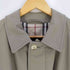 バーバリーロンドン BURBERRY LONDON イングランド製 裏地キルティング ノバチェック ステンカラー ショートコート メンズ 48REG