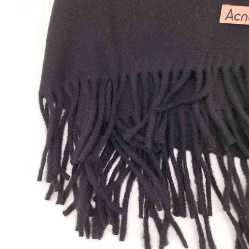 アクネストゥディオズ ACNE STUDIOS ナロー フリンジ ウール マフラー レディース