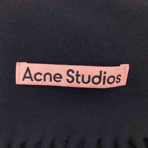 アクネストゥディオズ ACNE STUDIOS ナロー フリンジ ウール マフラー レディース