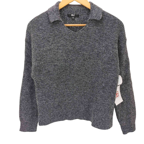 ユニクロシー UNIQLO:C 24AW ミックスヤーン ポロセーター レディース JPN:M