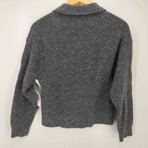 ユニクロシー UNIQLO:C 24AW ミックスヤーン ポロセーター レディース JPN:M