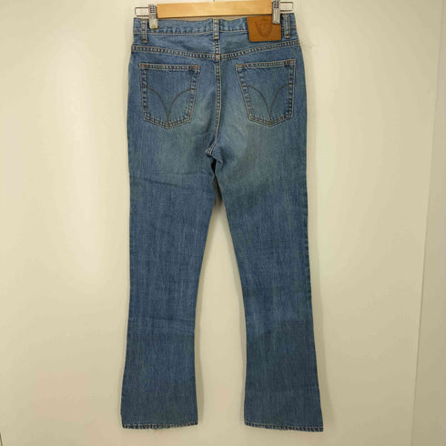ヒステリックス HYSTERICS 00S ローライズ フレア ウォッシュド デニム パンツ Y2K レディース JPN:S