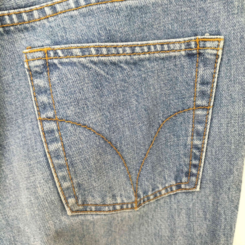 ヒステリックス HYSTERICS 00S ローライズ フレア ウォッシュド デニム パンツ Y2K レディース JPN:S