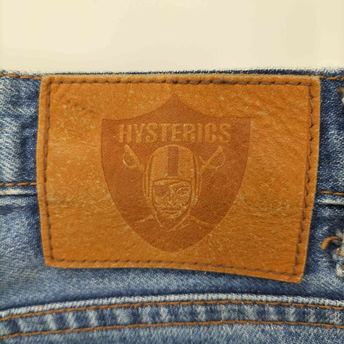 ヒステリックス HYSTERICS 00S ローライズ フレア ウォッシュド デニム パンツ Y2K レディース JPN:S