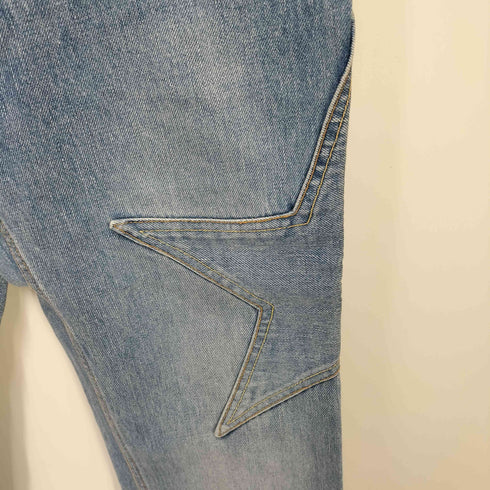ヒステリックグラマー HYSTERIC GLAMOUR 00S KINKY スターパッチ ジップフライ デニム パンツ Y2K レディース JPN:M