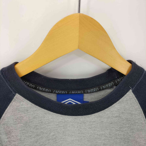 アンブロ UMBRO 00S ラグラン ツートーンTシャツ メンズ import:L