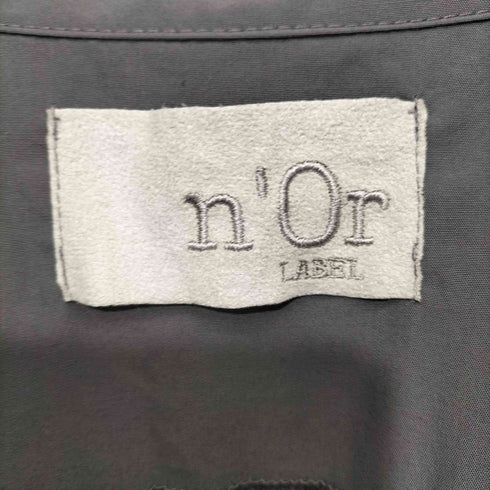 ノアール nOr オーバーサイズロングシャツワンピース レディース 1