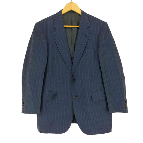 バーバリーズ BURBERRYS チェック柄 モヘヤ入りウールテーラードジャケット メンズ 170