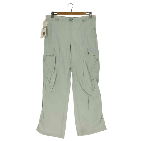 ザラ ZARA リップストップ ワイドカーゴパンツ レディース EUR:36