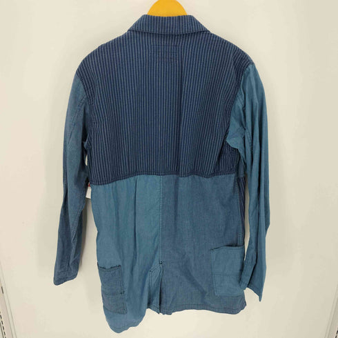 ファンダメンタル FDMTL パッチワークロングシャツ メンズ JPN:3