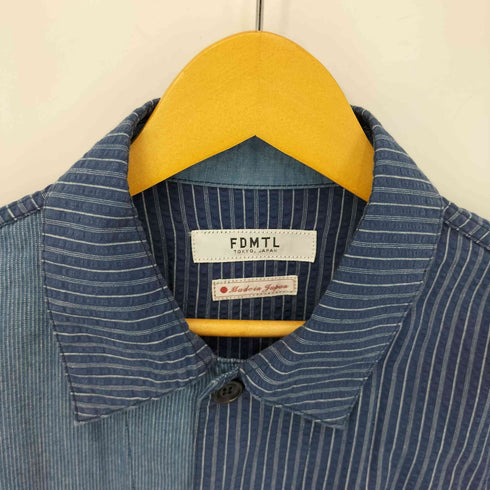 ファンダメンタル FDMTL パッチワークロングシャツ メンズ JPN:3