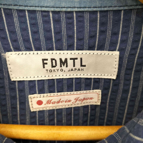 ファンダメンタル FDMTL パッチワークロングシャツ メンズ JPN:3