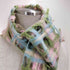 ヒステリックス HYSTERICS 00S TAIT&STYLE ウール フリンジ ローゲージ ミックス マフラー Y2K レディース