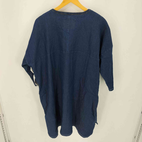 ネイタルデザイン NATAL DESIGN WIDE SPREAD DENIM SWEAT LONG HENRY メンズ JPN:L