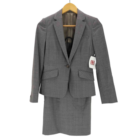 パーフェクトスーツファクトリー P.S.FA Perfect Suit FActory ビジネススーツセットアップ スカート レディース JK:5AR SK:5