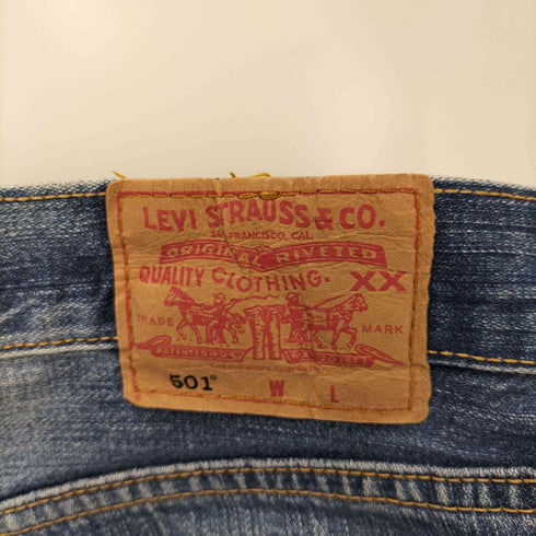 リーバイス Levis 00S 501 フィリピン製 ボタン裏359刻印 ボタンフライ デニム パンツ 03年製 レディース W30 L31