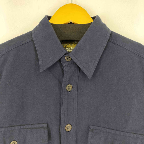 エディーバウアー Eddie Bauer 90S SPORT SHOP L/S シャツ メンズ import:M