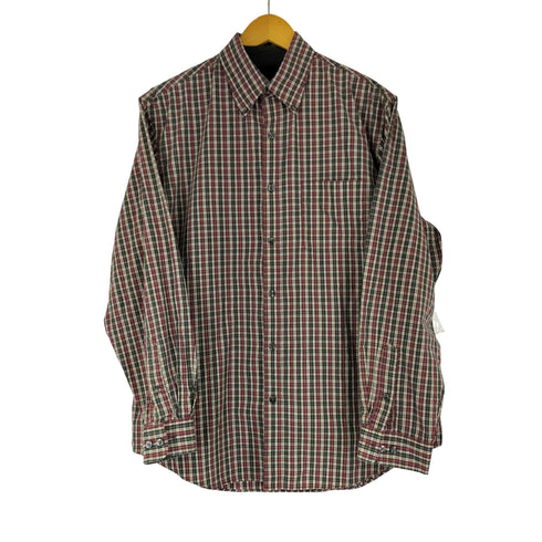 ヴァンヒューゼン VAN HEUSEN チェック L/S BDシャツ メンズ JPN:M
