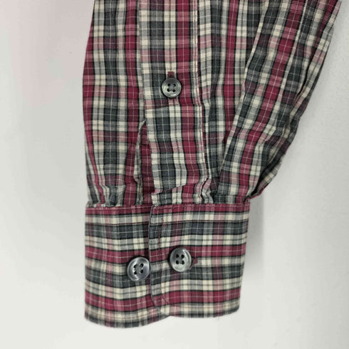 ヴァンヒューゼン VAN HEUSEN チェック L/S BDシャツ メンズ JPN:M