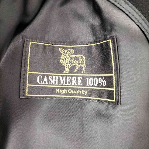 PURE CASHMERE ピュアカシミヤステンカラーコート メンズ 165