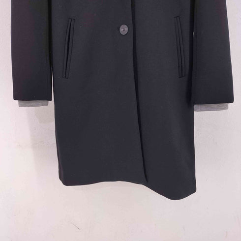 ザラ ZARA CONTRASTING COAT WITH REMOVABLE HOOD デタッチャブルフード コントラストコート レディース import:S