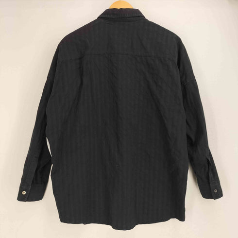 シャリーフ SHAREEF 2021AW SHADOW STRIPE L/S SHIRTS シャドウストライプ 長袖シャツ メンズ JPN:2