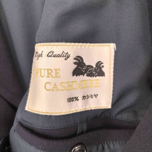 PURE CASHMERE ピュアカシミヤチェスターコート メンズ LL