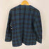james pringle weavers MADE IN THE BRITISH ISLES タータンチェック ノーカラージャケット レディース