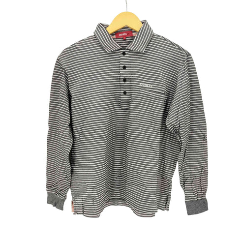 ケンゾーゴルフ KENZO GOLF ロングスリーブ ボーダー ポロシャツ メンズ 4
