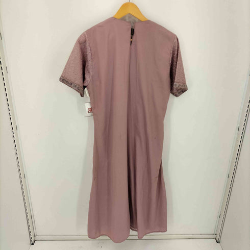 MADE IN INDIA レース ビジューS/Sワンピース レディース