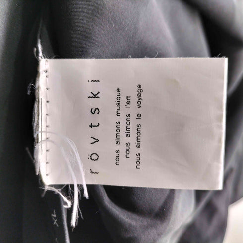 ロフトスキー rovtski ワンポイント刺繍 ジップアップ マウンテンジャケット メンズ JPN:XL