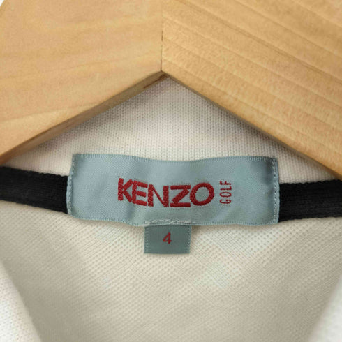 ケンゾーゴルフ KENZO GOLF 刺繍ロゴ ポロシャツ メンズ 4