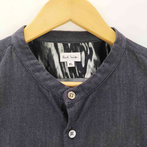 ポールスミス Paul Smith L/S バンドカラー シャツ メンズ JPN:XL