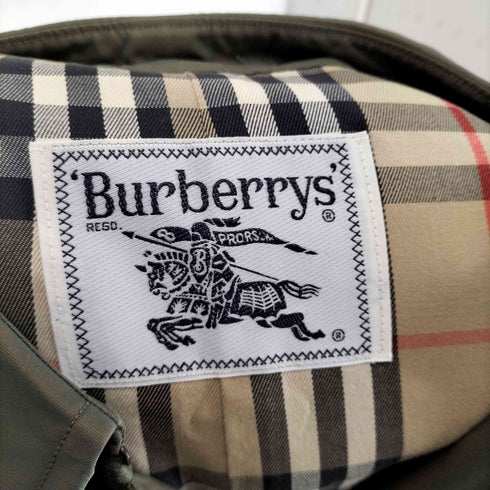 バーバリーズ BURBERRYS 玉虫 裏地ノヴァチェックトレンチコート C10 レディース 155