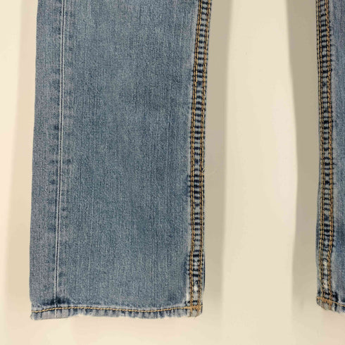 トゥルーレリジョン TRUE RELIGION USA製 RICKY BIG QT SEAT 34 ダメージデニムパンツ メンズ 29