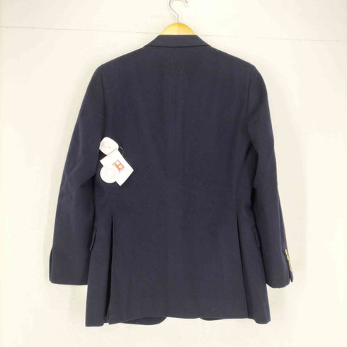 バーバリーズ BURBERRYS WOOL&CASHMERE ウールカシミヤ 金ボタンブレザー メンズ 170A5
