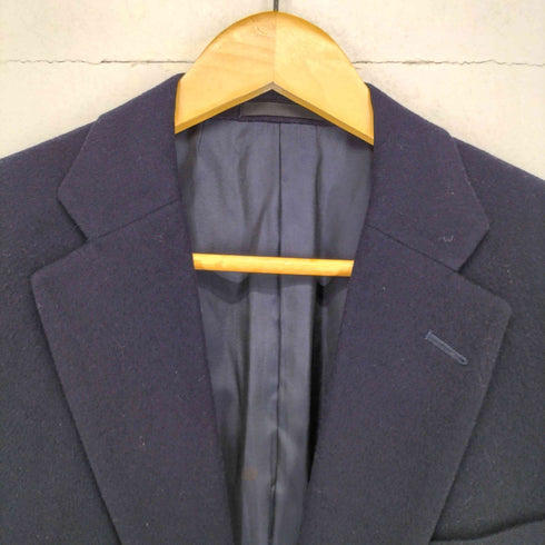 バーバリーズ BURBERRYS WOOL&CASHMERE ウールカシミヤ 金ボタンブレザー メンズ 170A5
