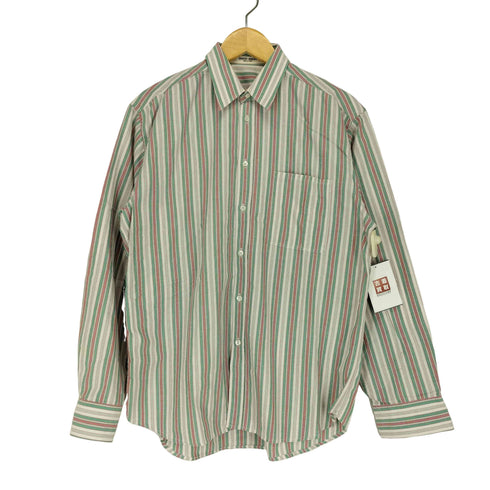 ジョルジオアルマーニ Giorgio Armani 80S~ ストライプシャツ MADE IN ITALY メンズ