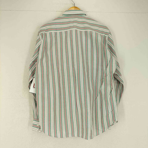 ジョルジオアルマーニ Giorgio Armani 80S~ ストライプシャツ MADE IN ITALY メンズ
