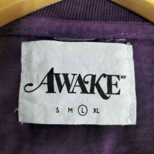 アウェイク Awake NY プリント クルーネック ロングスリーブ Tシャツ メンズ JPN:L