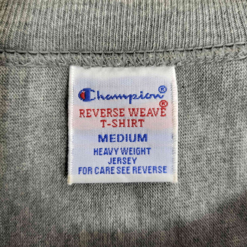 チャンピオン Champion REVERSE WEAVE T-SHIRT リバースウィーブ カレッジ 三段プリント Tシャツ メンズ import:M