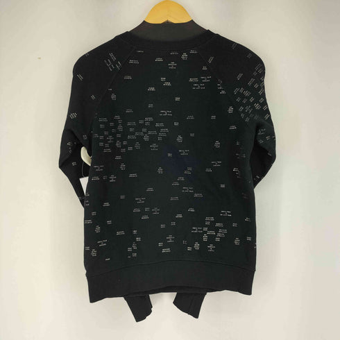 ディーゼル DIESEL 総柄 クルーネックスウェット レディース import:XS
