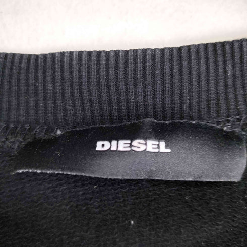 ディーゼル DIESEL 総柄 クルーネックスウェット レディース import:XS