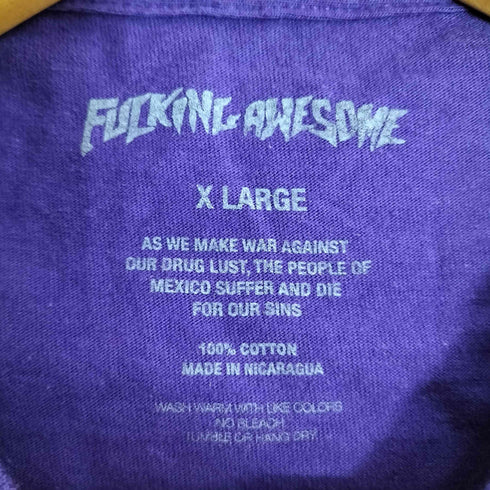 ファッキンオーサム FUCKING AWESOME PREY SS T-SHIRT プレイ ショートスリーブ Tシャツ メンズ JPN:XL