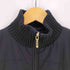 チャップス CHAPS リブ ニット 切替 ハイネック 中綿 パデッドジャケット メンズ import:M