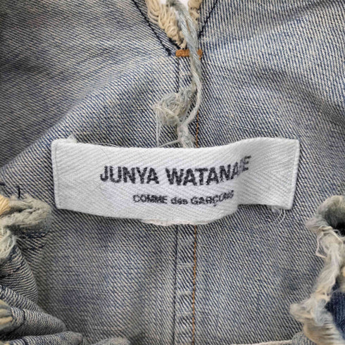 ジュンヤワタナベコムデギャルソン JUNYA WATANABE COMME des GARCONS 04SS デニム プリーツ ミニワンピース レディース