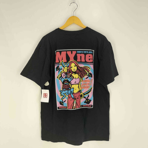 マイン MYne KENTOO 両面プリント クルーネックTシャツ メンズ